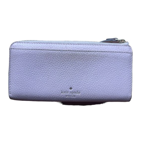 Kate Spade Dusty Pink Leather Bow Wallet - Picture 2 of 9